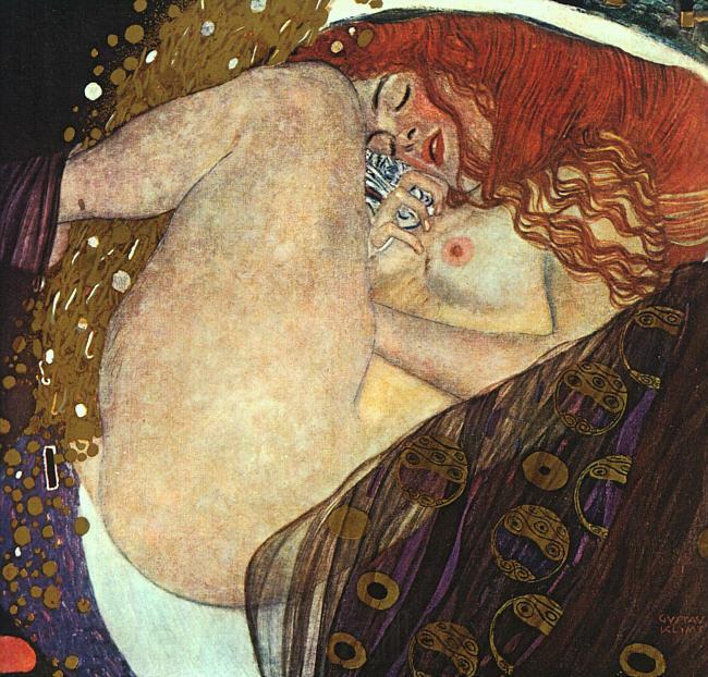 Gustav Klimt Danae Norge oil painting art